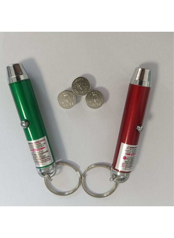 Mini Infrared Laser Flashlight Cat Laser Pointer Button Battery Long Life Cat Stick Laser Teaching Pen-Color:Black  - Image 3
