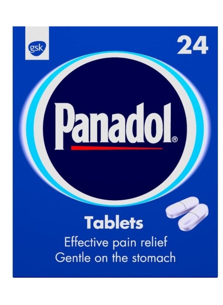 Panadol Blue Panadol 500 MG 24 Tablets  - Image 2