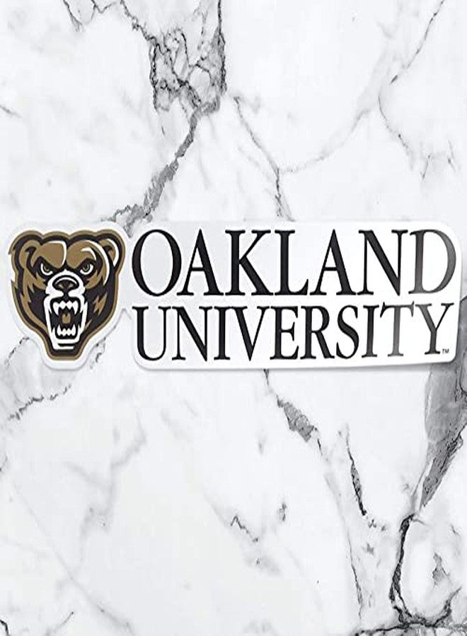 Nudge Printing Oakland University Decals Full Logo OU Golden Grizzlies Sticker Heavy-Duty Waterproof Decal for Cars, Windows, Laptops, Water Bottles, and Coolers - Image 4