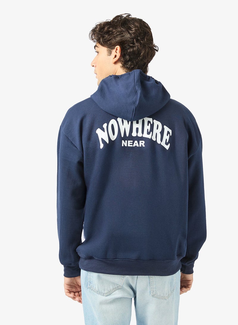 Seventy Five Graphic Print Hoodie - Image 1