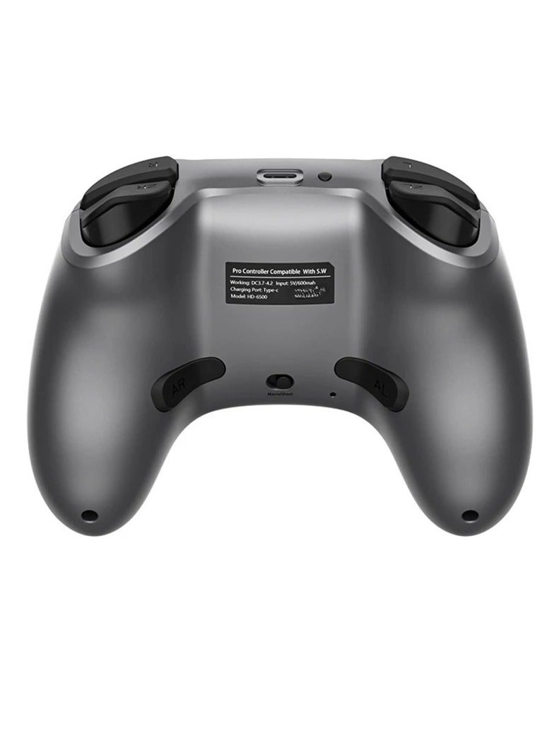 Game Controller, Sturdy And Durable Bluetooth Controller, Lightweight Portable Wireless Gamepad Joystick, Gaming Controller Joystick For Computer Gaming Console, (1pc, White And Grey) - Image 4
