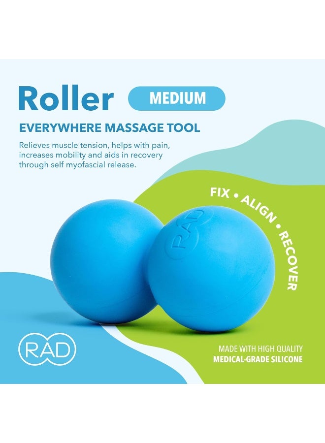 RAD Roller Original I Myofascial Release Tool I Medium Density I Self Massage Mobility and Recovery - Image 2