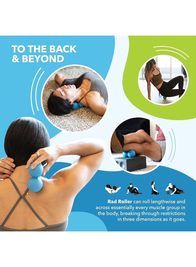 RAD Roller Original I Myofascial Release Tool I Medium Density I Self Massage Mobility and Recovery - Image 3