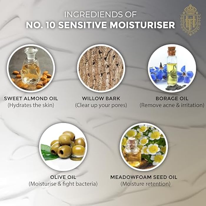 Truefitt & Hill Optimum Moisturizer - No. 10 - Packed with Anti-Aging Peptides, Smoothes Skin and Increases Skin Elasticity, Boostes Collagen - 2.5 oz. - Image 4