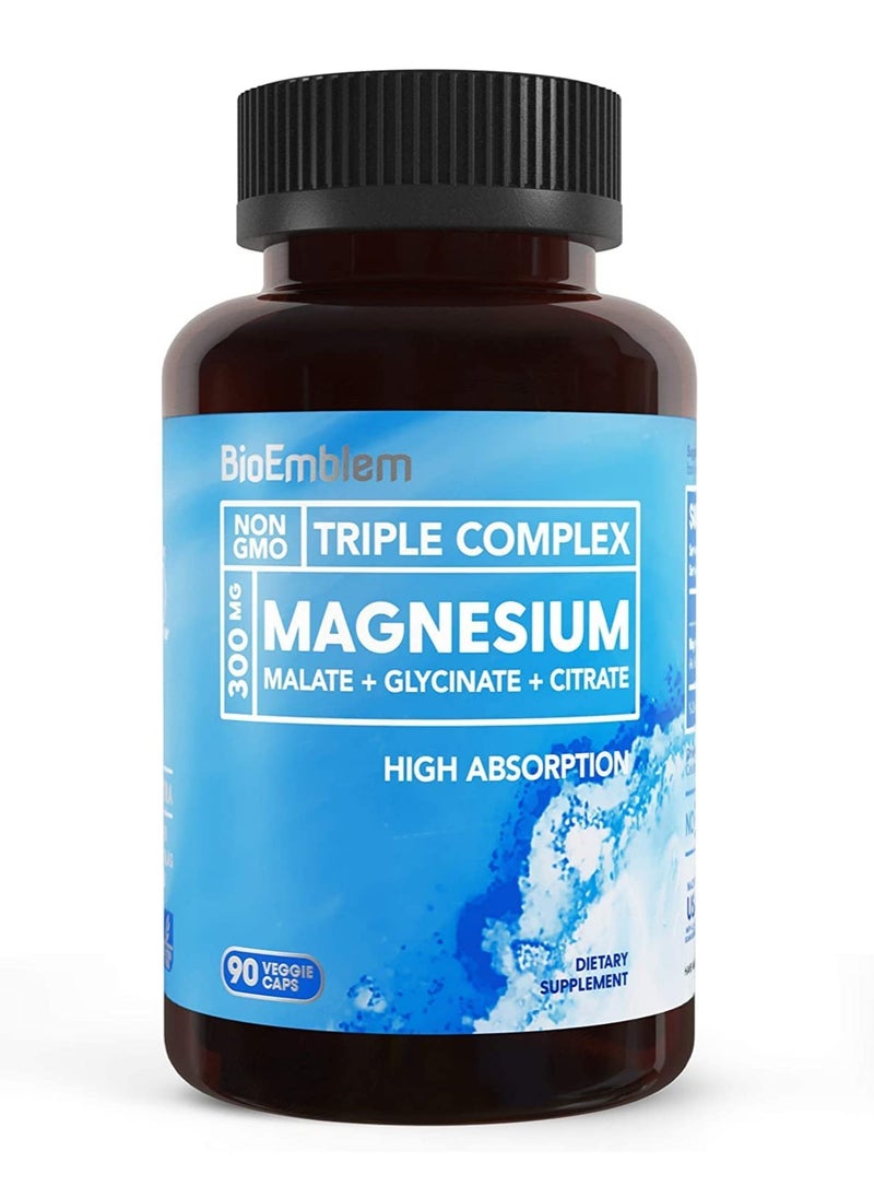 Triple Magnesium Complex 300Mg  90 Capsules - pzsku/Z164FC89AE24847652B15Z/45/_/1711082945/c633812e-af89-4522-b474-dc2c132462cd