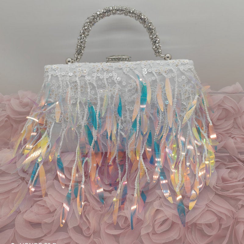 Rhinestone Evening Bag Supply Rhinestone Handbag Women'S Banquet Clutch Dress Banquet Bag - Image 4