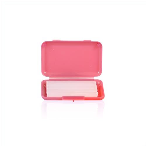 Dentosmile (Rose Flavored) Orthodontic Wax For Braces/Patient Relief Wax Dental Wax For Braces Support Wax To Relieve Irritation And Pain - 5 Strips Per Box (1) - Image 1