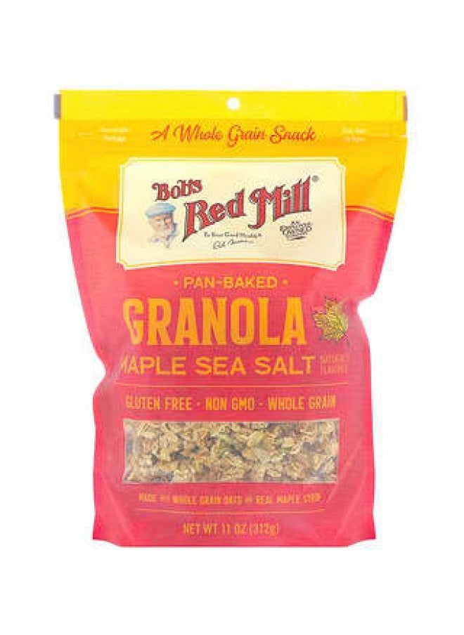 Bob's Red Mill Bob's Red Mill, Pan-Baked Granola, Maple Sea Salt, 11 oz (312 g)  - Image 2