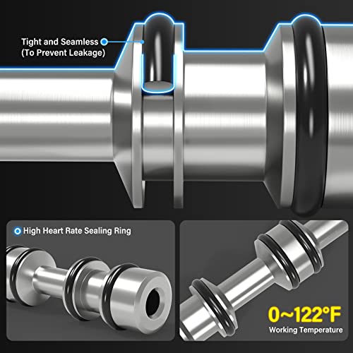 TAILONZ PNEUMATIC 3 Way 2 Position Air Hand Lever Operated Valve 1/4"NPT Pneumatic Solenoid Valve Manual Control Push-Pull 3R210-08 - Image 5