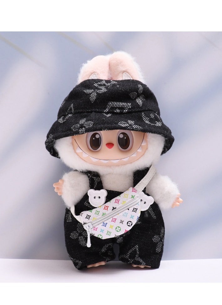 LABUBU 17cm labubu Doll Clothes Set(Clothing Only) ﻿ 