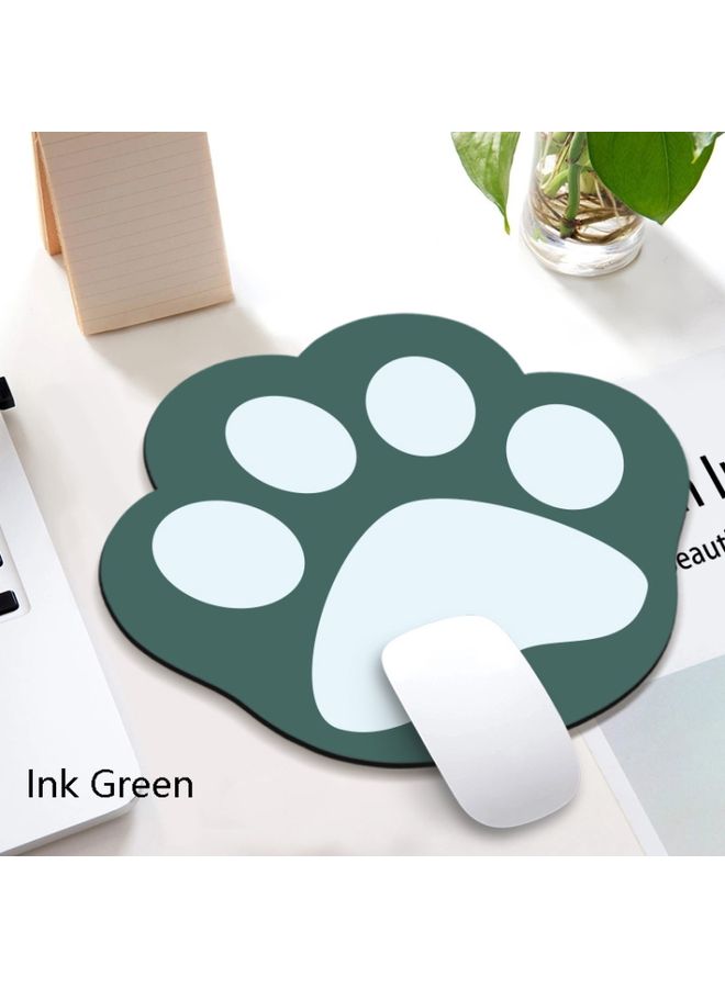 BURAQ 3 PCS XH12 Cats Claw Cute Cartoon Mouse Pad, Size: 280 x 250 x 3mm(Ink Green)  - Image 2