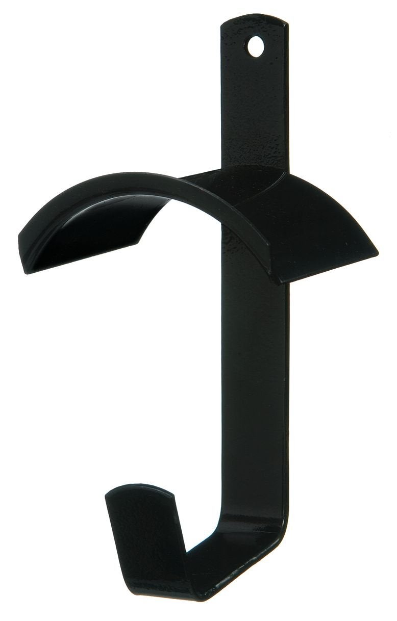 Tough 1 Metal Bridle Holder with Hook Black 65