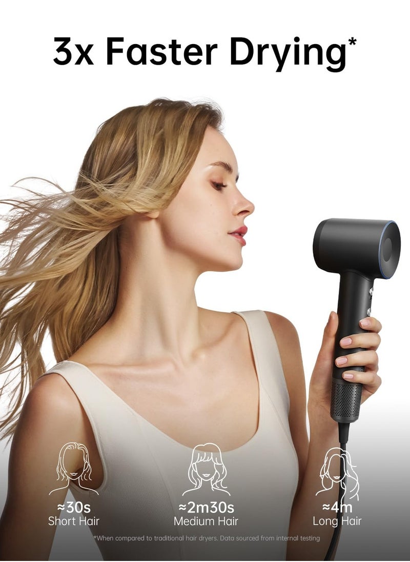 Laifen - Laifen, Swift Hair Dryer, High Speed, Low Noise with 1 Magnetic Nozzle to dry and style your hair - Image 1