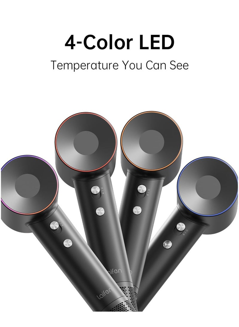 Laifen - Laifen, Swift Hair Dryer, High Speed, Low Noise with 1 Magnetic Nozzle to dry and style your hair - Image 1