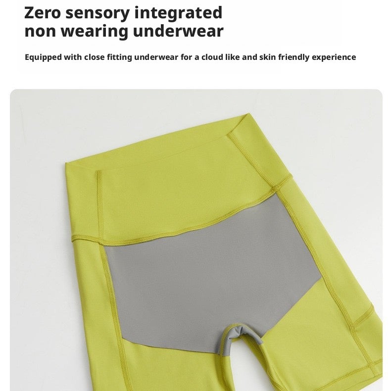 Women's High Waist Yoga Shorts with Butt Lift, No Panty Line - Image 4