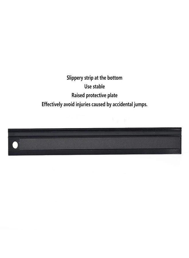 والفرونت مسطرة قطع على شكل حرف L مصنوعة من سبائك الألومنيوم، أداة قياس ورسم مع شريط مطاطي لقياس الجلود (طولها 30 سم) - Image 3