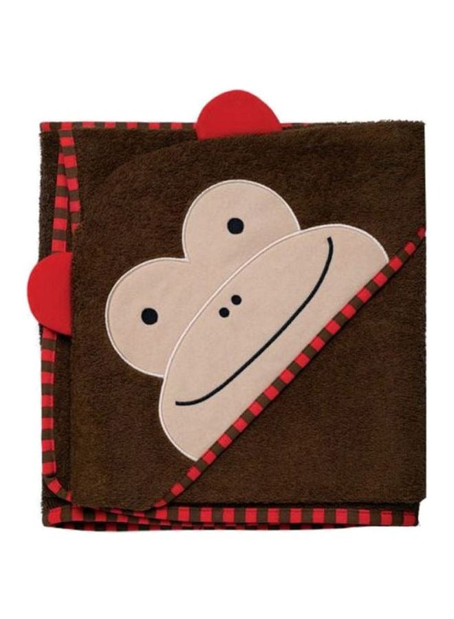 منشفة أطفال كرتونية قرد مع غطاء رأس منشفة استحمام للأطفال عباءة منشفة شاطئ لطيفة للأطفال - Image 1