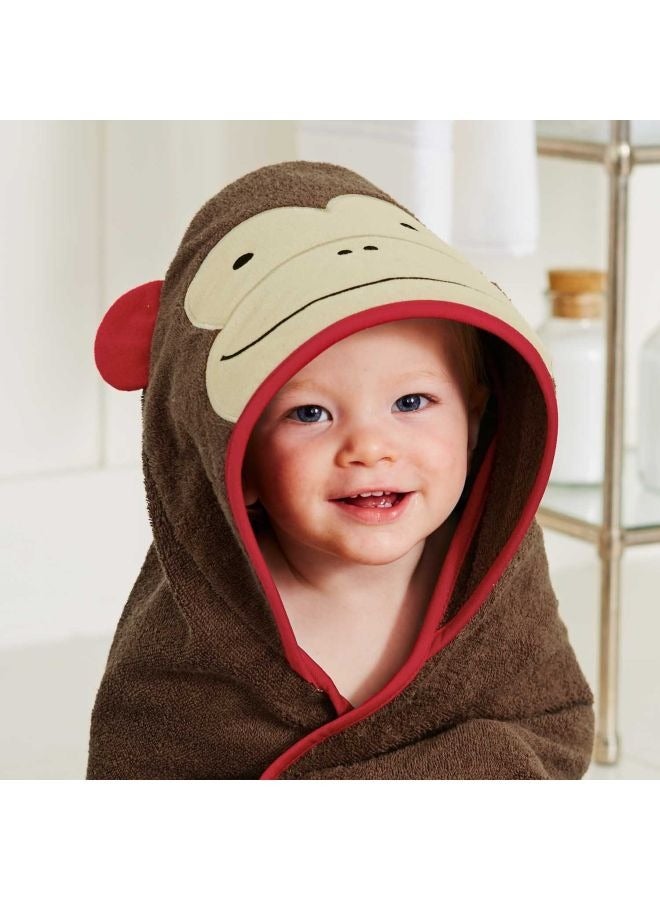 منشفة أطفال كرتونية قرد مع غطاء رأس منشفة استحمام للأطفال عباءة منشفة شاطئ لطيفة للأطفال - Image 2