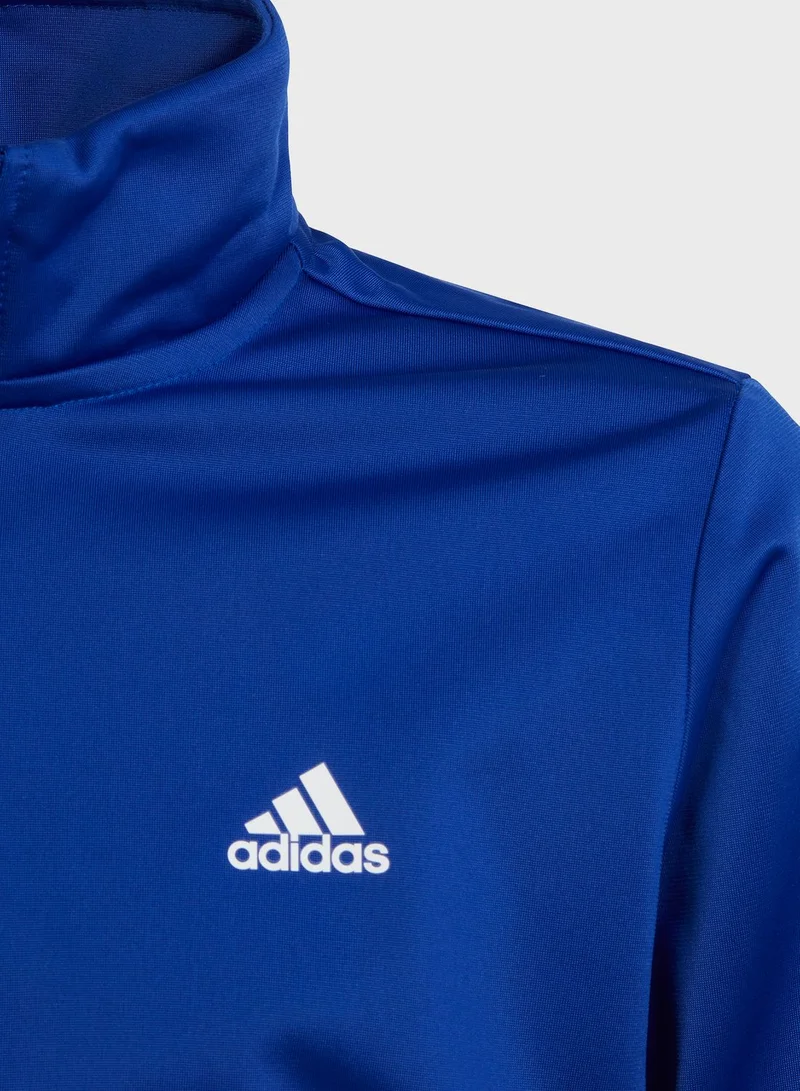 adidas بدلة رياضية بشعار كبير أساسية