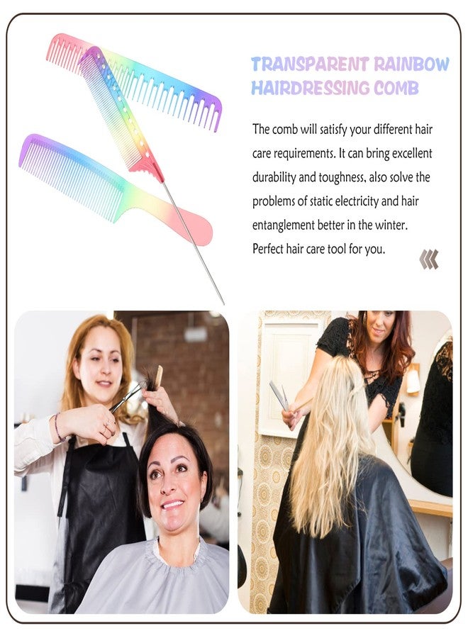 سولوستر مشط الشعر الملون من سولستر، أداة تصفيف احترافية للشعر المجعد والمستقيم، مناسب للنساء والرجال والأطفال - Image 5