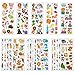 DaiUni 24 Sheets400 Animal 3D Puffy Stickers for Toddlers Kids Bulk Preschool Sticker Sheets for Reward Craft Scrapbooking - Image 3