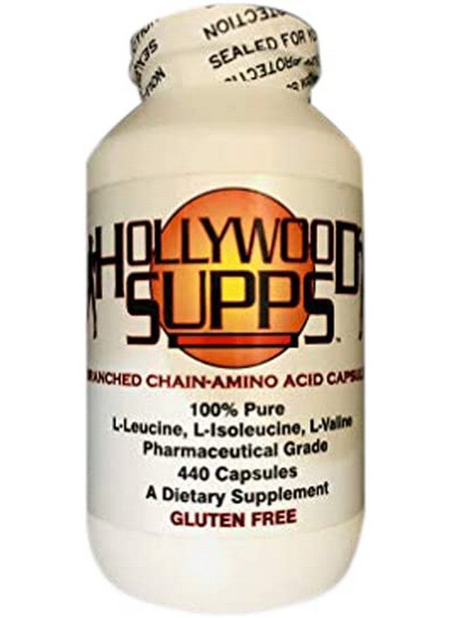 Hollywood Pro كبسولات هوليوود ساب BCAA 100% نقية 3200 ملغ مصنوعة في الولايات المتحدة - Image 2