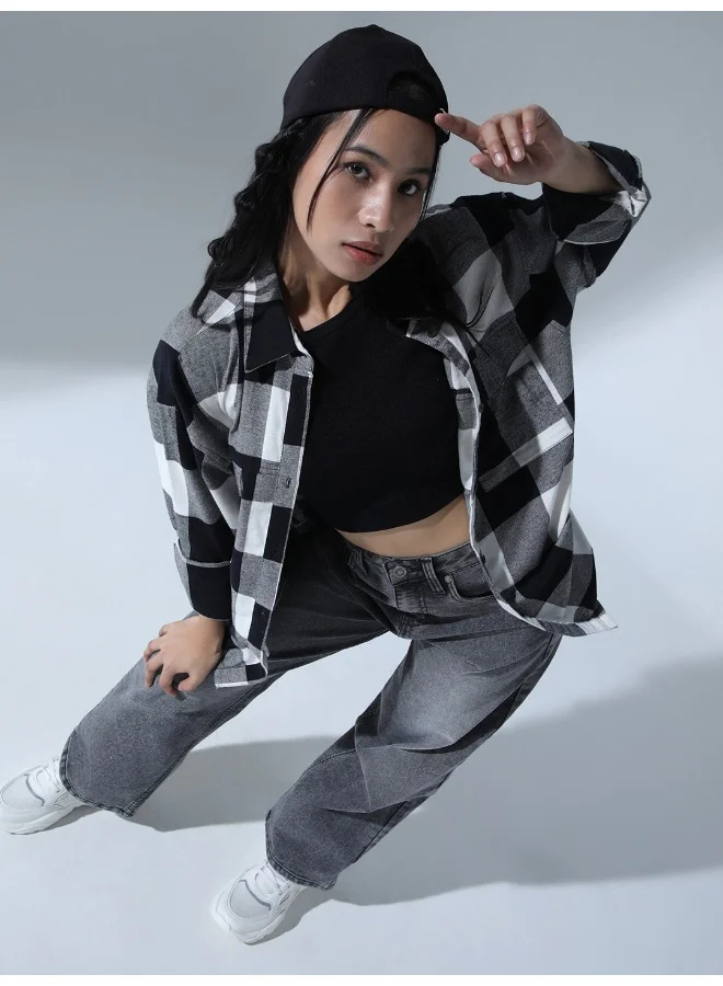 Hubberholme Women's Check Shirts - Stylish and Versatile Check Pattern