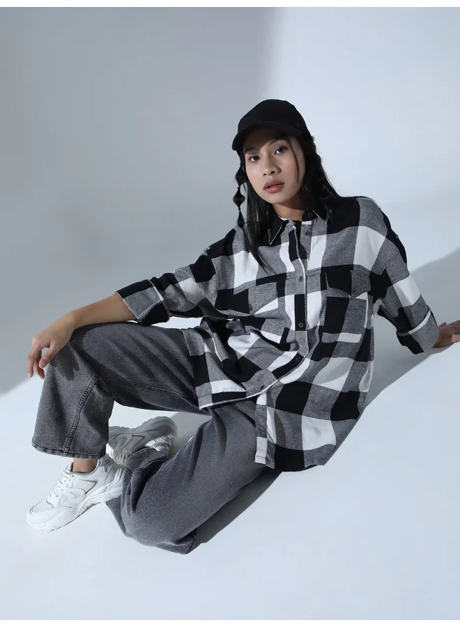 Hubberholme Women's Check Shirts - Stylish and Versatile Check Pattern
