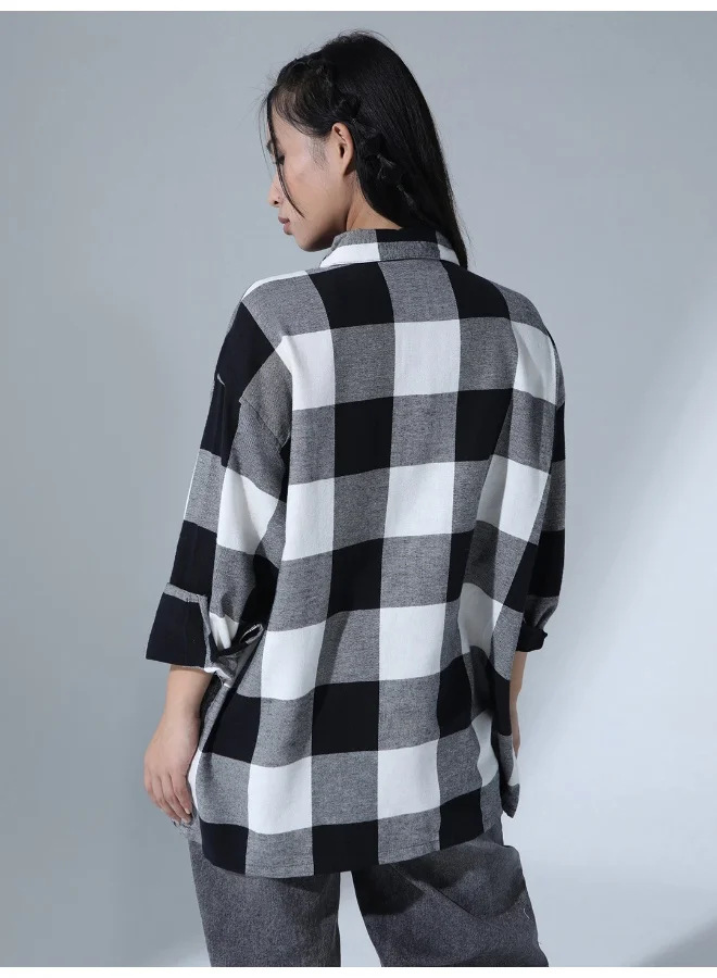 Hubberholme Women's Check Shirts - Stylish and Versatile Check Pattern