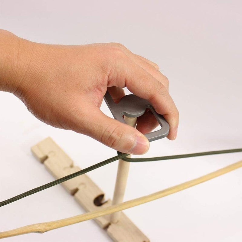 woobles English Flint and Steel Fire Start Tools Kit with Hinged Tin Box Fire Striker Outdoor Camping - Image 3