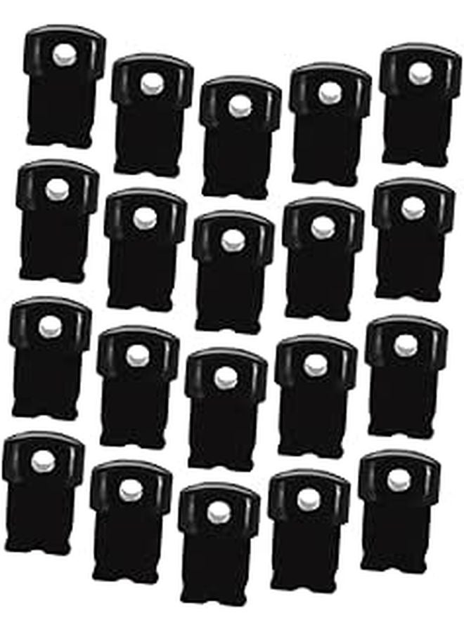 20pcs Universal Charging Port Dust Plugs Plastic Protective Covers DIY Accessory - Image 1