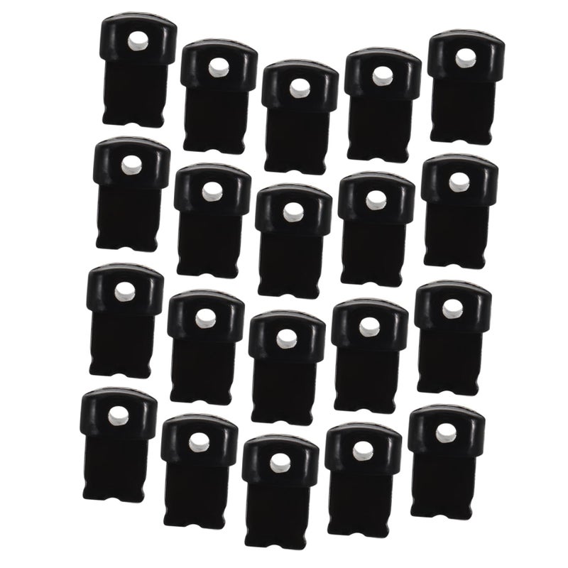 20pcs Universal Charging Port Dust Plugs Plastic Protective Covers DIY Accessory - Image 2