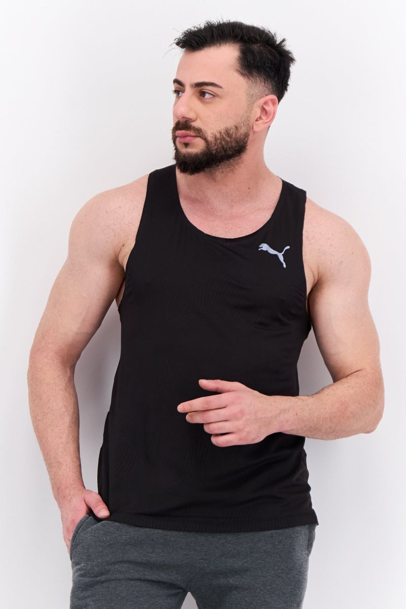 PUMA Men Sportswear Fit Sleeveless Training Vest, Black - Image 1