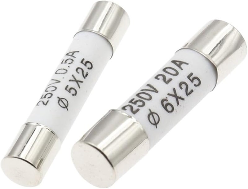 Ceramic Fuse 5x25mm 250V 0 5A 5PCS 1A 2A 3A 4A 5A 6A 8A 10A 13A 15A 16A 20A 25A 30A - Image 4