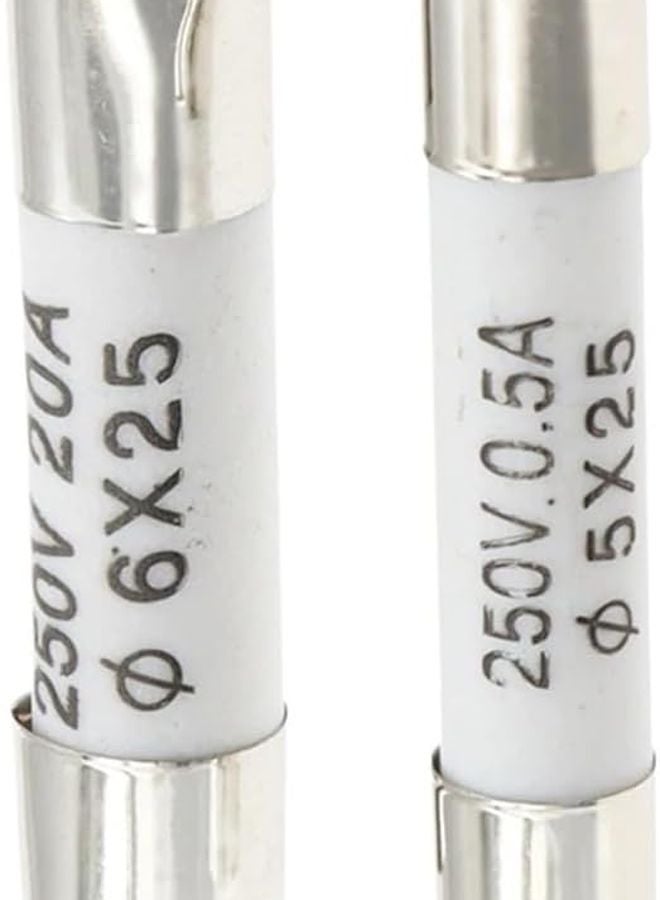 Ceramic Fuse 5x25mm 250V 0 5A 5PCS 1A 2A 3A 4A 5A 6A 8A 10A 13A 15A 16A 20A 25A 30A - Image 3