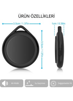 Techmaster جهاز تتبع ذكي GPS متوافق مع Airtag iOS iPhone iPad Mac محدد الموقع للأغراض  - Image 3