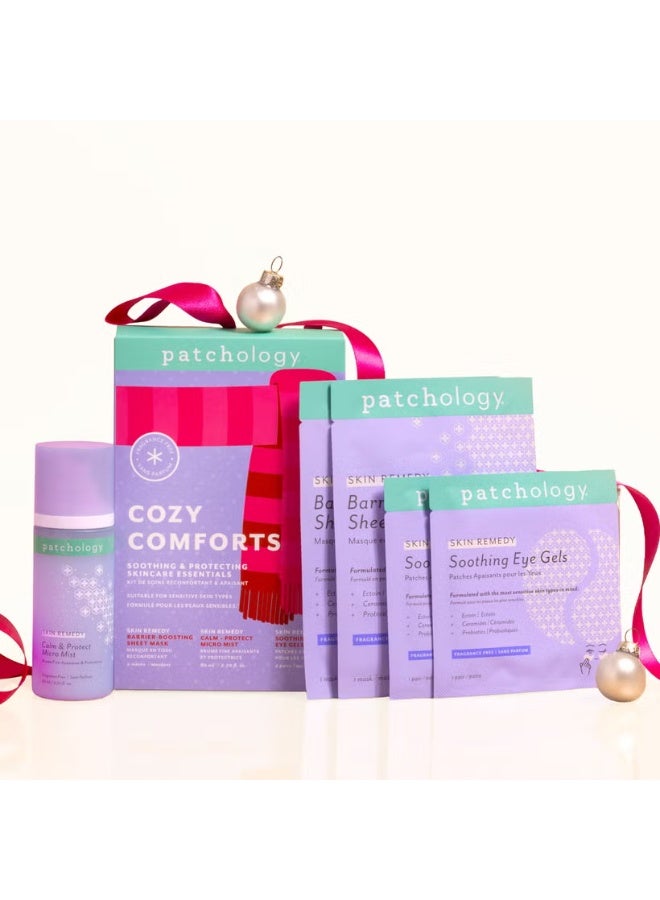 Patchology Cozy Comforts: Calm & Protect Micro Mist & Mask Set - Image 2