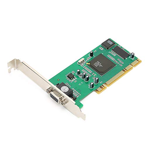 Heayzoki Graphics Card,VGA PCI 8MB 32Bit Desktop Computer Accessories Multi8209;Display for Rage XL,8MB PCI Graphics Card for All Motherboards with PCI Plug?in - Image 3