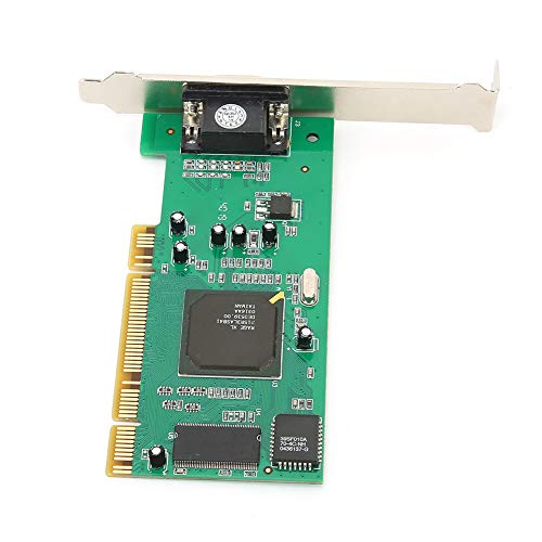 Heayzoki Graphics Card,VGA PCI 8MB 32Bit Desktop Computer Accessories Multi8209;Display for Rage XL,8MB PCI Graphics Card for All Motherboards with PCI Plug?in - Image 5