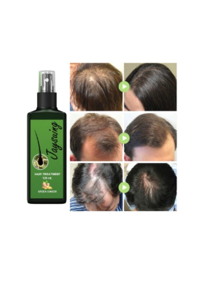 Jaysuing - Revitalize Thin Hair with Men's Dense Essential Oil Hair Care Serum - Natural Plant Ingredients for Thicker-Looking Hair - Image 1