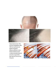 Jaysuing Revitalize Thin Hair with Men's Dense Essential Oil Hair Care Serum - Natural Plant Ingredients for Thicker-Looking Hair  - Image 3