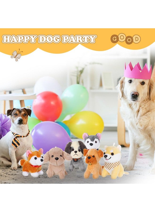 Aoriher 18 Pcs Mini Plush Dog Bulk Puppy Stuffed Animals Small Stuffed Dogs Cute Assorted Soft Plush Dog Puppy Toys Doll for Hers Puppy Birthday Party Favor Gift(Cute Dog) - Image 5