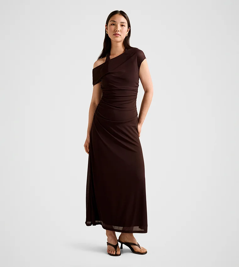 فورايفر نيو Brooklyn Layered Jersey Maxi Dress