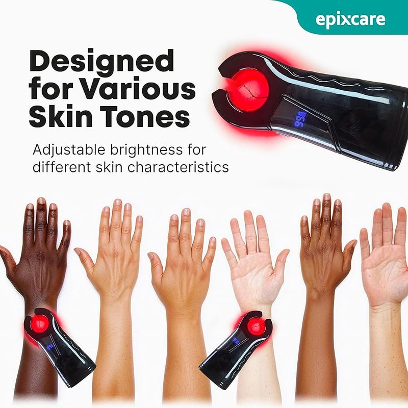 EpixCare Vein Finder for IV Access - Handheld Portable LED Light Veins Viewer for Phlebotomy Nurses Nursing Student - USB Rechargeable Transilluminator Device Skin Vein Locator Flashlight Clinics Home - Image 4