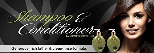 Keratin Express Shampoo Sulfate Free Gentle on Color Treated For all Hair Types Creates Volume Daily Use, 32 fl oz - Image 4