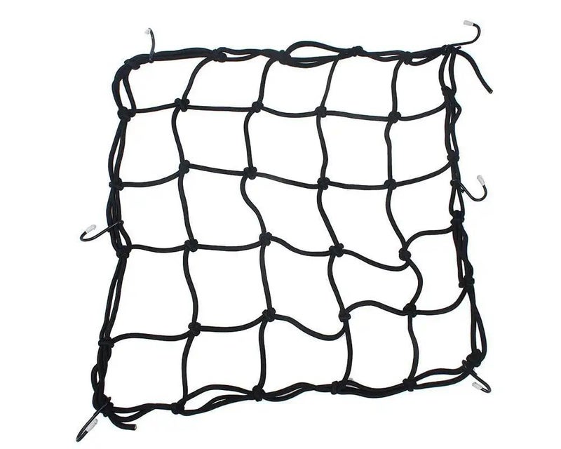VTRUST Cargo Net, 40 x 40 cm, Bungee Cord, for Fuel Helmets - Image 1