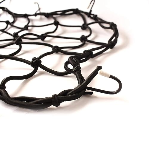 VTRUST Cargo Net, 40 x 40 cm, Bungee Cord, for Fuel Helmets - Image 2