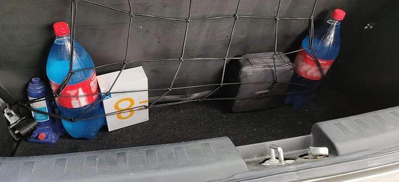 VTRUST Cargo Net, 40 x 40 cm, Bungee Cord, for Fuel Helmets - Image 3