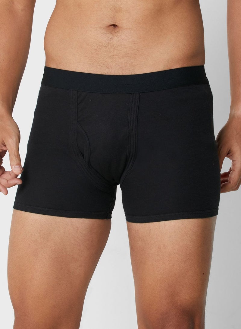 Seventy Five Basics 2 Pack Contrast Band Trunks With Antibacterial Finish  - Image 5