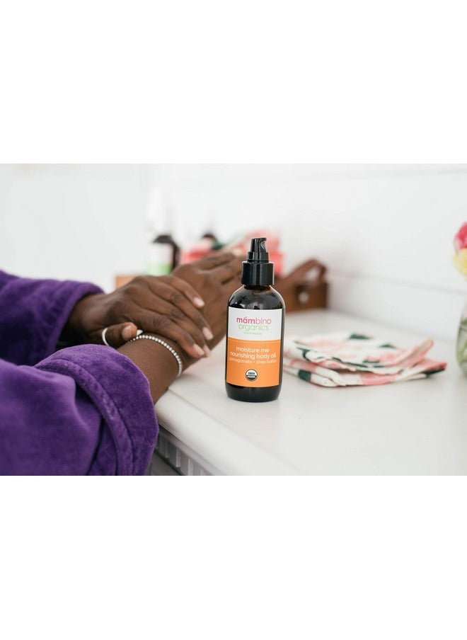 Mambino Organics Moisture Me Nourishing Body Oilall Natural Jojoba Shea Pomegranate Oilsmoisturizing Body Oil2 Fluid Ounces  - Image 2